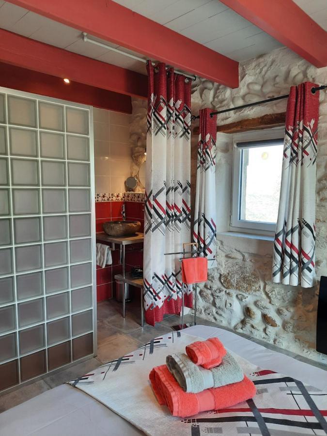 L'Echappee Tremoussante Bed & Breakfast Saint-Barthelemy-de-Vals Luaran gambar